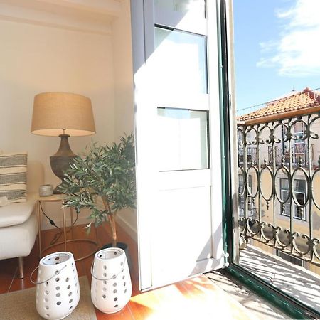Chic Urban Retreat At Downtown With Balcony & Views Lisboa Exterior foto